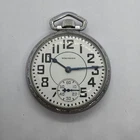 Waltham 16s 21J Riverside Great Dial Railroad Case Antique Pocket Watch Runs