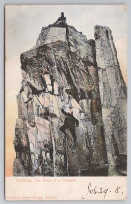Abrahams Serie 298 Kletterspitze Keswick Lake District Bergsteiger