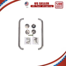 12" Non-Slip Shower Grab Bar Stainless Steel Bathroom Safety Support Rail