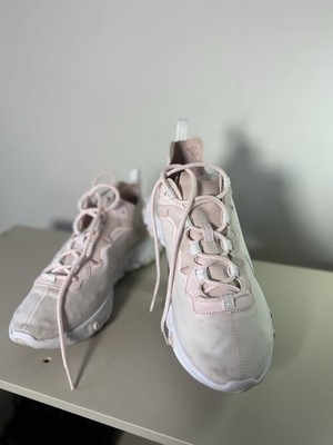 Nike Women's React Element 55 In The Pale Pink Colorway BQ2728  Size 10