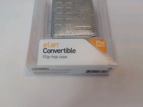 NEW Griffin elan Convertible flip top case Silver iPod nano 3rd Generation video - Picture 2 of 4