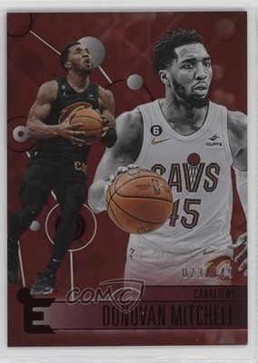 2022-23 Panini Chronicles Essentials Red 23/149 Donovan Mitchell #235 13rg