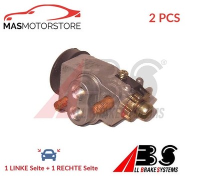 RADBREMSZYLINDER TROMMELBREMSE PAAR VORNE ABS 72523 2PCS P NEU OE QUALITÄT