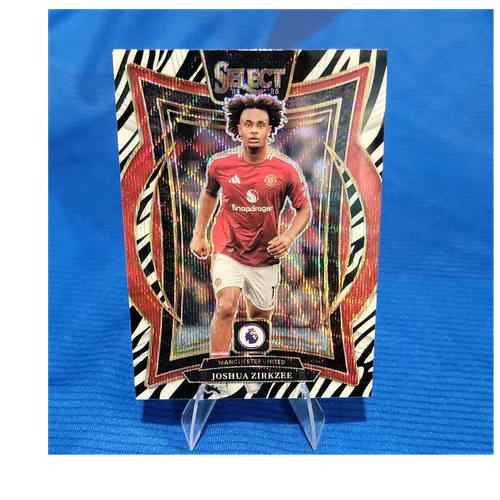 2024-25 Panini Select Premier League Terrace Prizm Joshua Zirkzee Man Utd #99