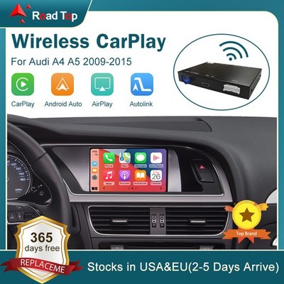 Wireless CarPlay Android Auto Mirror Link Retrofit für Audi A4 A5 Q5 2009-2015