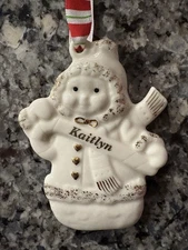 Lenox Merrily Yours Kaitlyn Personalized Ornament