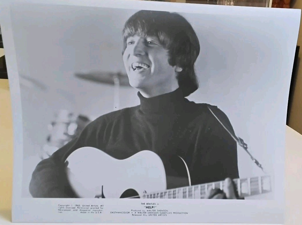 Vintage Photograph - THE BEATLES - 1965 Beatles USA Photo Fan Club