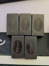 Lot Of 5 OEM Nintendo GBA SP DS Black Plastic Clamshell Game Cart Cases