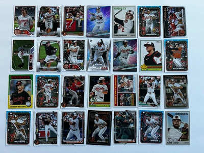 #ad #ad Orioles 112 card lot Rookies and Stars Henderson Rutschman Ripken Holliday $35.00