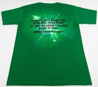 Mens NWT DC Comics Originals Superhero Green Lantern Logo T-Shirt