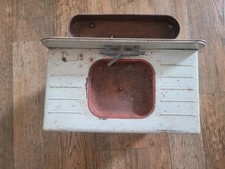 Vintage Wolverine Supply  Mfg Co Tin Toy Child's Kitchen Sink Post -WWII