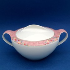 Arzberg VIVA Terrine Suppenschüssel mit Deckel Porzellan Blumen Dekor selten