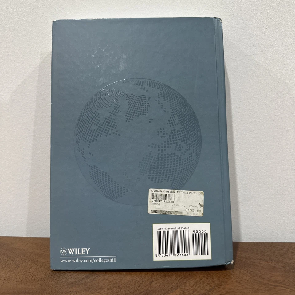 Principles of Econometrics Third Edition Hardcover 2008 textbook - Image 2 of 4