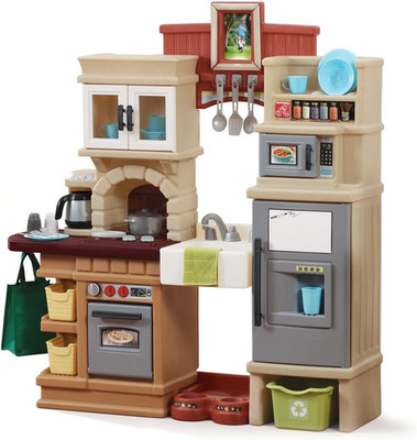 Heart of the Home Kids Kitchen Playset, Indoor/Outdoor Kitchenette, Interactive 
