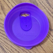 Genuine Tervis Tumbler 24oz Travel Lid with Slider in Purple