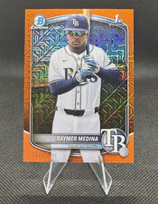 Topps 2025 Bowman Chrome 1st Bowman Prospects Raymer Medina BCP-175 /25 Rays