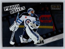 2023-24 O-Pee-Chee Platinum #PD-10 Connor Hellebuyck Photo Driven
