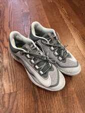 Nike Alpha Huarache Elite 4 Wolf Grey Baseball Cleats DJ6521-012 Men's Size 9