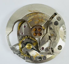 LeCoultre Futurematic Cal 497 Automatic Movement w/ Caseback Parts Repair