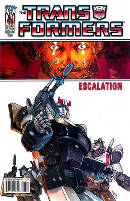 Transformers, The: Escalation #6B FN; IDW | w/Bag+Board