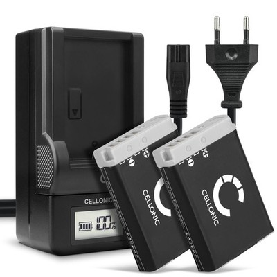 2x Akku für Canon PowerShot G7 X Mark II PowerShot G9 x 1010mAh + Ladegerät