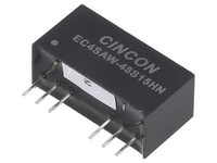 EC4SAW-48S15HN Wandler: Dc/Dc 5/6W Ueing: 18-75VDC Uausg: 15VDC Iausg: 400Ma Cin