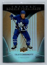 2018-19 Upper Deck Trilogy Travis Dermott #/999 Rookie #63