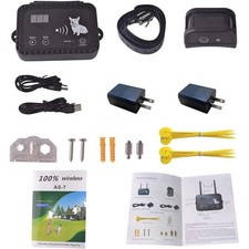 Wireless Dog Fence Electric Pet Containment System 100 WireFree Model AS-7