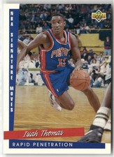 1993-94 UPPER DECK #245 ISIAH THOMAS DETROIT PISTONS