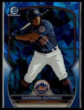 2023 Bowman Draft Sapphire Edition #BDC-127 Daiverson Gutierrez