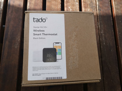 Tado Smart Thermostat Starter Kit V3+ kompatibel mit Alexa Google Apple Neu OVP