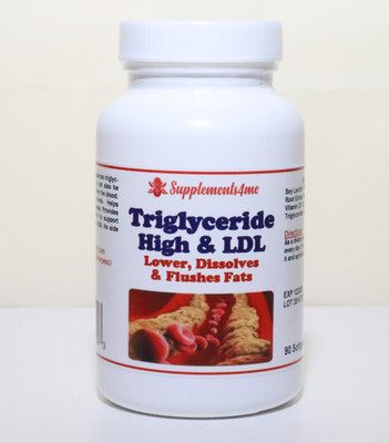 NATURAL HELP FOR LDL & TRIGLYCERIDESFREE -  FLUSH FAT AWAY - MADE IN USA