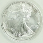 1994 Uncirculated American Silver Eagle 1 Oz .999 Fine Silver BU, Slight Toning