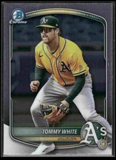 2025 Bowman Draft Chrome - Tommy White - Athletics Prospect