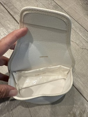 White suede Tom Ford eyeglasses Sunglasses case Unisex | eBay display picture 1