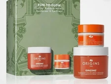Origins Fun-To-Glow GinZing Moisturizer & Eye Cream 2 Pieces Set
