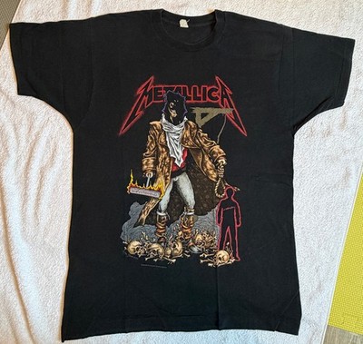 Metallica T-Shirt The Unforgiven - Pushead 1992 - Single Stitch - Vintage *RAR*