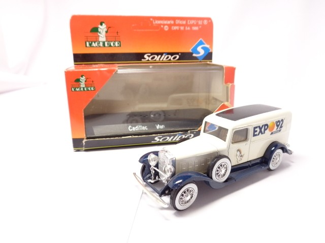 Solido Cadillac Van Expo Sevilla 1992 1:43 9226
