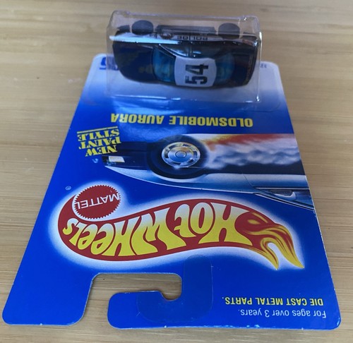 VINTAGE HOT WHEELS OLDSMOBILE AURORA POLICE CRUISER COLLECTOR #265 RARE 1992 NIB - Picture 4 of 6