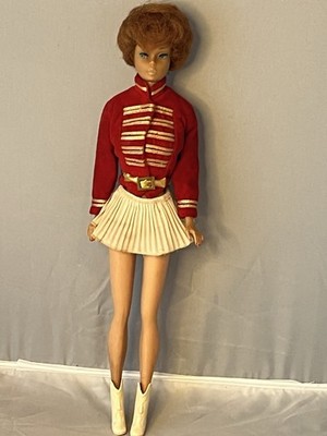 Vintage 1960's Mattel Titan Red Head Bubble Cut Barbie Doll