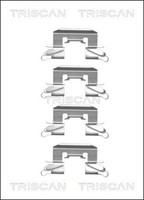 Triscan ZubehöRsatz Scheibenbremsbelag 8105 101658 FüR Ford Mazda Fiesta Suzuki