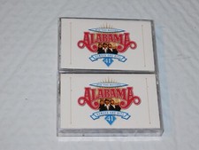Lot of 2 Alabama Cassette Tape For the Record 1  2 Free Shipping