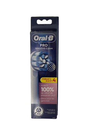 Oral-B Sensitive Clean Pro 2x4 Stück Aufsteckbürste / Bürste Clean & Care OVP