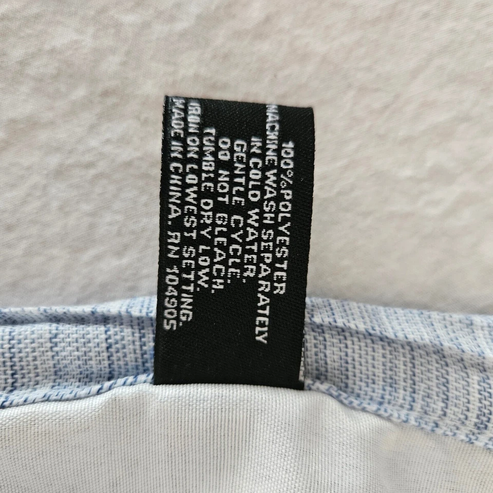 Par de paneles de cortina Tahari Home azul claro texturizado poliéster 96" (juego de 2) Foto 3 de 4