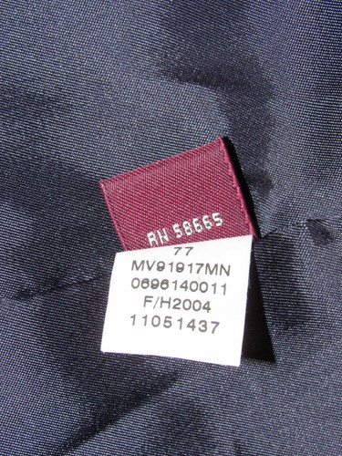 2004 MEN'S NORDSTROM BLACK WOOL JACKET! ZIPPER FRONT! POCKETS! LINED! WARM! 2XL - Picture 7 of 9