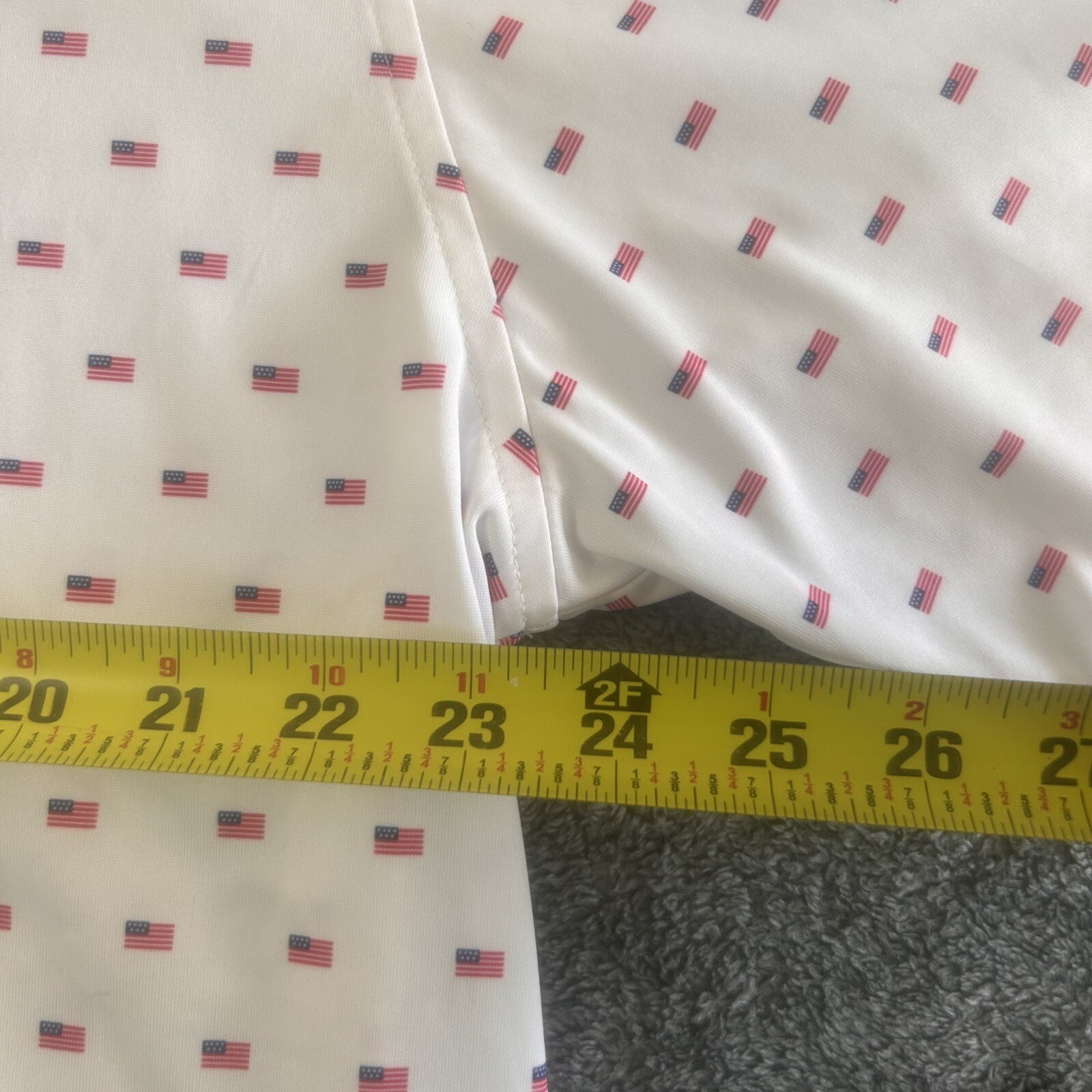 Donald Ross Sport White Polo Shirt size Men's Large … Gem