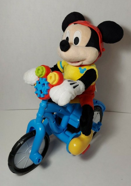 Mickey Mouse Clubhouse Boppin Bikin Mickey Mouse Plush Toy -19486 for sale online | eBay