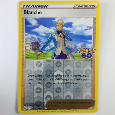 Pokémon TCG Blanche 064/078 Reverse Holo Uncommon Pokemon GO