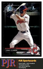 2017 Bowman Draft #BDC-88 Ernie Clement Cleveland Indians  Chrome
