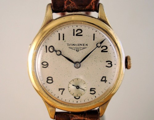 LONGINES Rare Vintage cash gold laminated Silver, cal.13.3, year 1929 | eBay